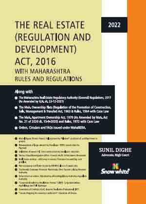 The Real Estate ( Regulation and Development) Act, 2016 with Maharashtra Rules and Regulations